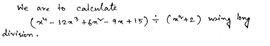 Advanced Math homework question answer, step 1, image 1